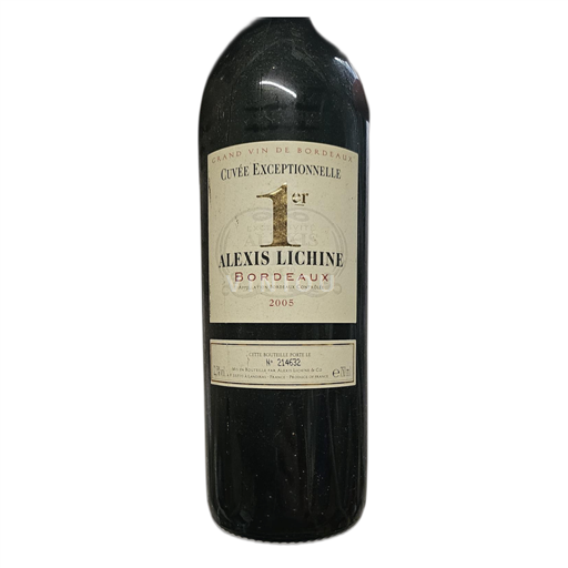 Burdeos Entre dos mares 1er Alexis Lichine Exceptionnelle 2005