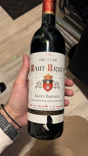 Burdeos Saint-Émilion Château Haut-Bruly 1993