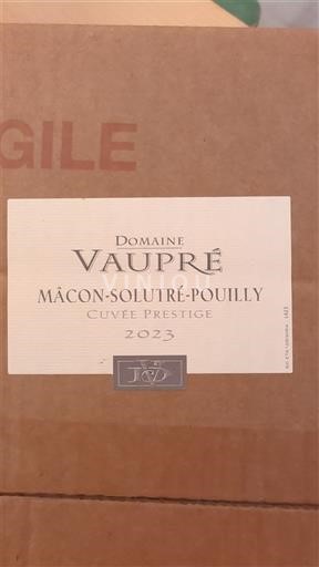 Burgundi Mâcon ja Mâcon-kylät Domaine Vaupré Prestige 2023