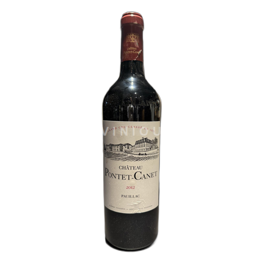 Bordeaux Pauillac Château Pontet-Canet 2012