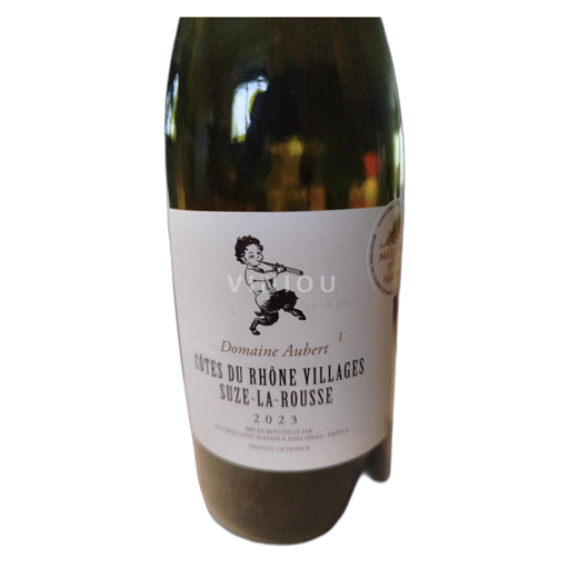 Thung lũng Rhône Côtes-du-rhône-villages Domaine Aubert Suze la Rousse 2023