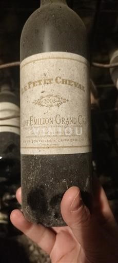 Bordeaux Saint-Émilion Grand Cru Le Petit Cheval 2003