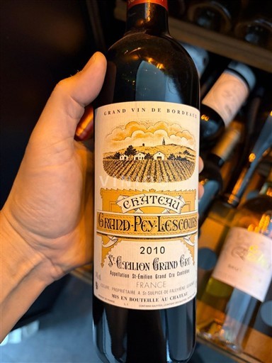 Бордо Сент-Емільйон Гран Крю Château Grand-Pey-Lescours 2010