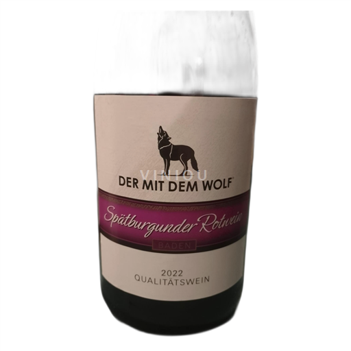 Baden Không được chỉ định Der Mit Dem Wolf Spätburgunder Rotwein 2022