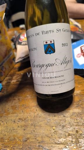 Bourgogne Bourgogne Aligoté Hospices de Nuits St Georges 2013