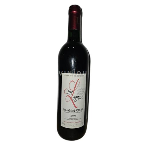 Bordeaux Lalande-de-Pomerol Clos Lagrave 2001