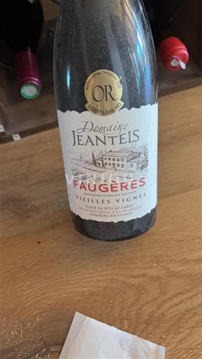 Languedoc Faugères Domaine Jeantels Vieilles Vignes Ei vuosikertaa