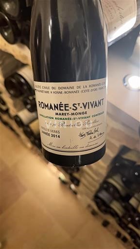 Borgogna Romanée-saint-vivant Grand Cru Domaine La Romanée-Conti Romanée-St-Vivant Marey-Monge 2014