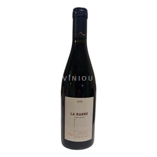 Rhônen laakso Ventoux Domaine de Piéblanc La Barre 2018