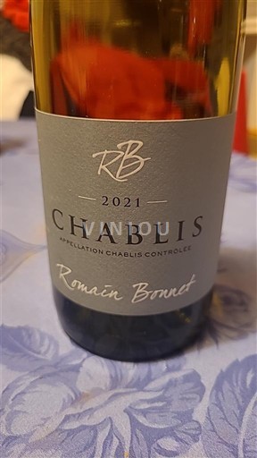 Bourgogne Chablis Romain Bonnet 2021