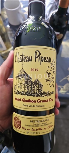 Bordeaux Saint-Émilion Grand Cru Château PIPEAU 2019