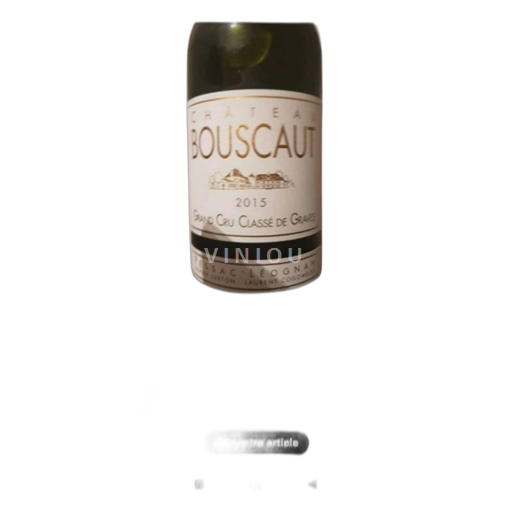Bordeaux Pessac-Léognan Château Bouscaut ( Grand Cru Classé) 2015
