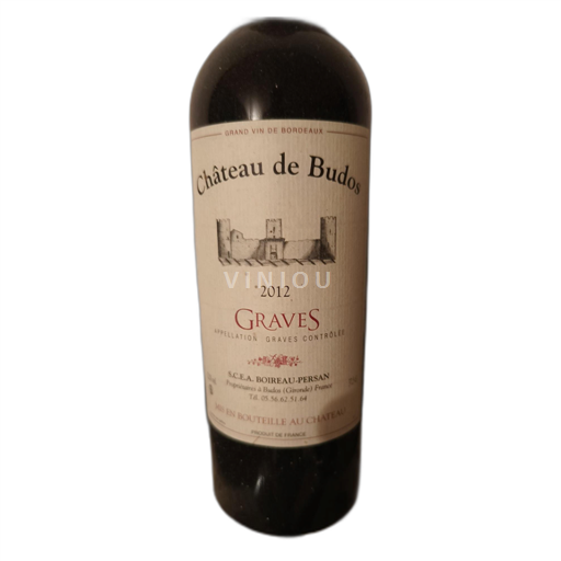 Bordeaux Graves Budos 2012