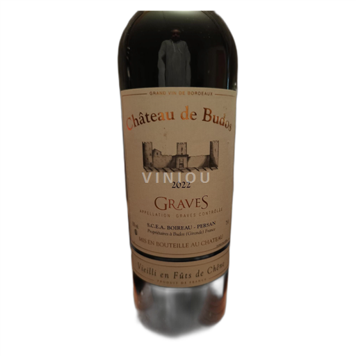 Bordeaux Graves Budos Fut de chêne 2022