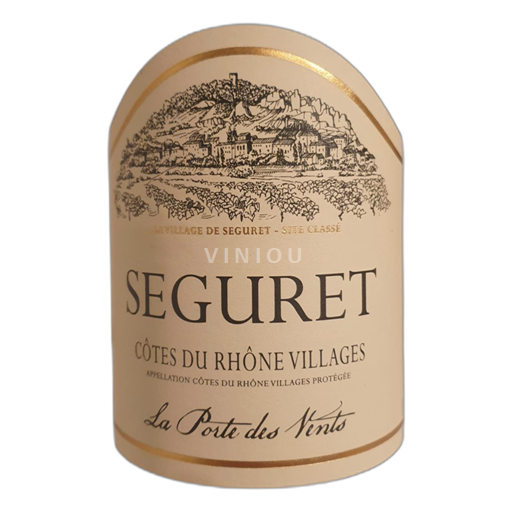 Rhônedalen Côtes-du-Rhône-Villages La Porte des Vents Seguret 2023