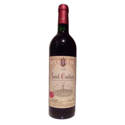 Bordeaux Saint-Émilion Domaine st Émilion  1998
