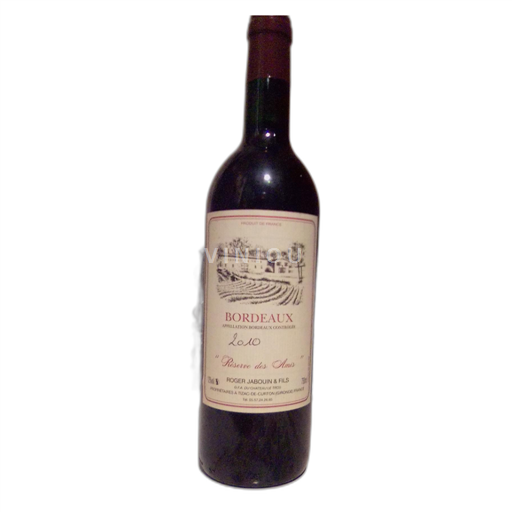 Burdeos Bordeaux Château letros Réserve des amis 2010