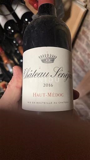 Bordeaux Haut-Médoc Sénéjac 2016