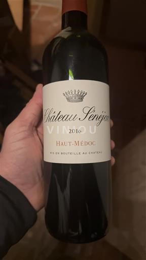 Bordeaux Haut-Médoc Sénéjac 2016