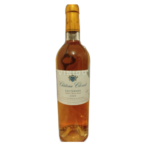 Bordeaux Sauternes Château Closiot 2005