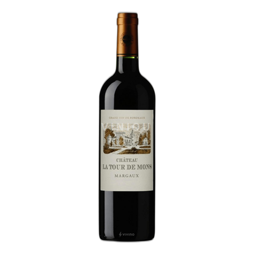 Bordeaux Margaux Château La Tour de Mons (Cru Bourgeois Supérieur) 2022