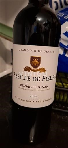 Bordeaux Pessac-Léognan Château de Fieuzal L'abeille de Fieuzal 2022