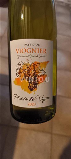 Languedoc e Roussillon Pays d'oc Plaisir de Vigne 2023