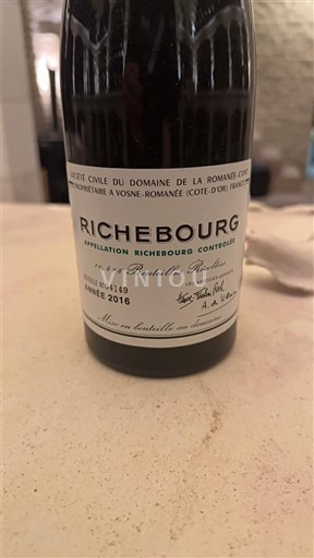 Borgogna Richebourg Grand Cru Domaine La Romanée-Conti 2016