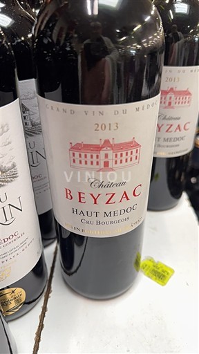 Bordoja Haut-Médoc Château Beyzac 2013