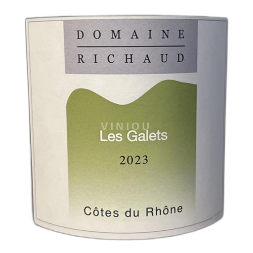 Thung lũng Rhône Côtes-du-rhône Domaine Richaud Les Galets 2023