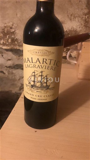 Bordeaux Pessac-Léognan Grand Cru Classé Château Malartic-Lagravière 2014