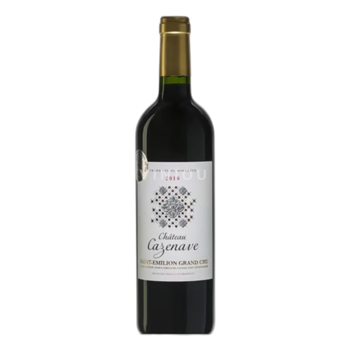 Bordeaux Saint-Émilion Grand Cru Château Cazenave 2016