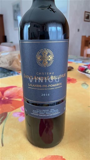 Bordeaux Lalande-de-Pomerol Château Saint André Bellevue 2016