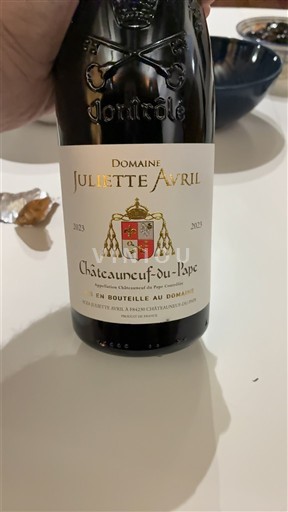 Rhônen laakso Châteauneuf-du-Pape Domaine Juliette Avril 2021