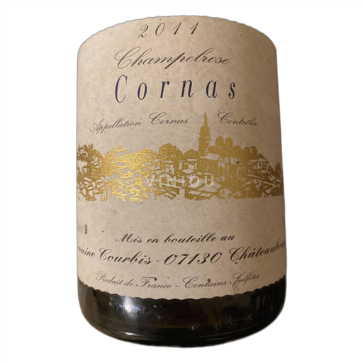 Rhônetal Cornas Domaine Courbis Champelrose 2011