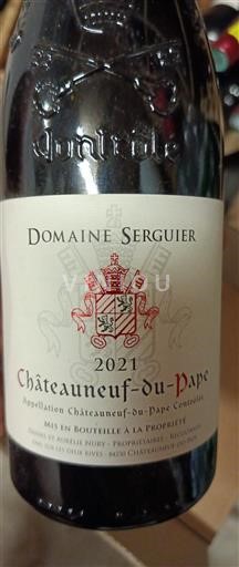 Rona dolina Châteauneuf-du-Pape Domaine Serguier 2021