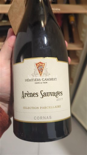 Rhône-dalen Cornas Héritiers Gambert Arènes Sauvages 2017