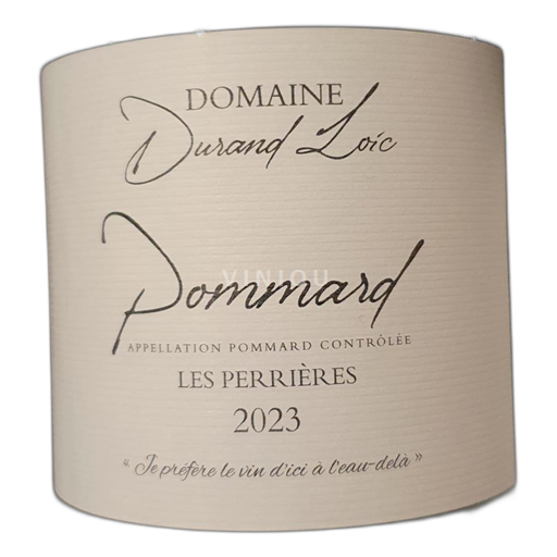 Borgoña Pommard Domaine Durand-Loïc Les Perrières 2023