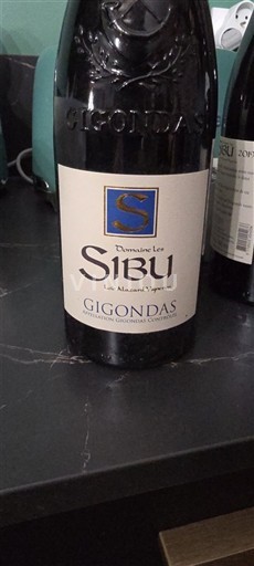 Viner Rouge sec Domaine Les Sibu Non millésimé Frankrike Rhônedalen Gigondas AOC