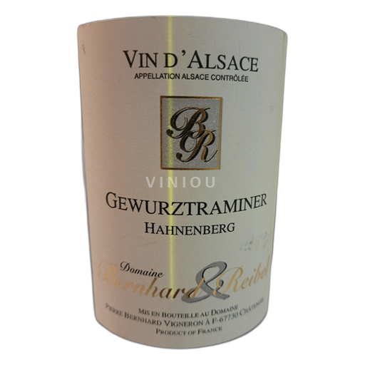 Alsasko Gewürztraminer Domaine Bernhard & Reibel Hahnenberg 2017