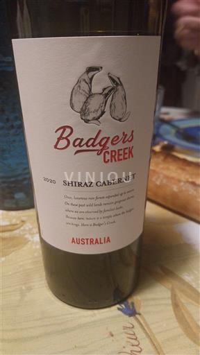 Jižní Austrálie Nespecifikováno Badgers Creek Shiraz Cabernet 2020