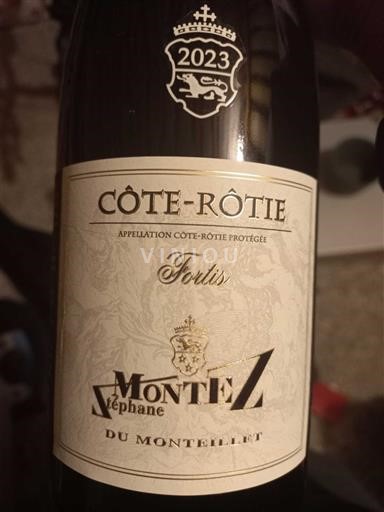 Valle del Rodano Côte-rôtie Stéphane Montez du Monteillet Fortis 2023