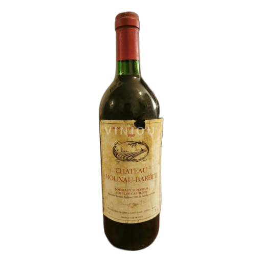 Bordeaux Bordeaux Supérieur Château Mounaubarbet 1985