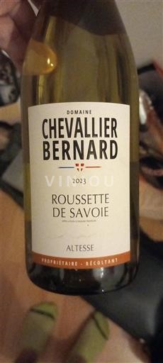 Saboya y Bugey Roussette de Saboya Domaine Chevallier Bernard Altesse 2023