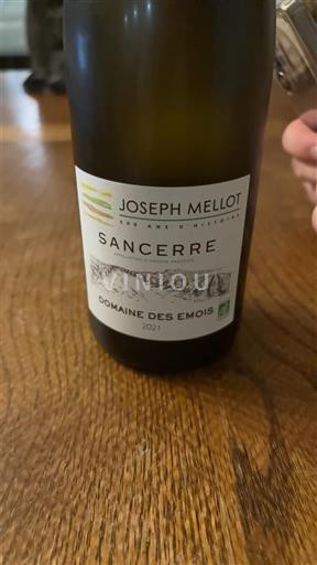 Loire-dalen Sancerre Joseph Mellot Domaine des Emois 2021