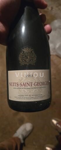 Burgundy Nuits-Saint-Georges Château Pommard 2012