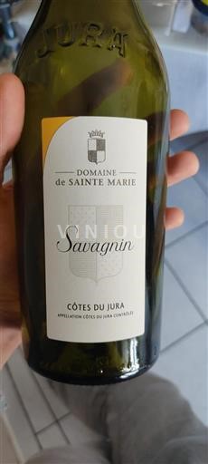 Jura Côtes-du-Jura Domaine de Sainte Marie Savagnin 2016