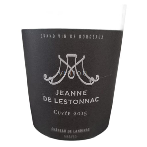 Bordeaux Graves Château Landiras Jeanne de Lestonnac 2015
