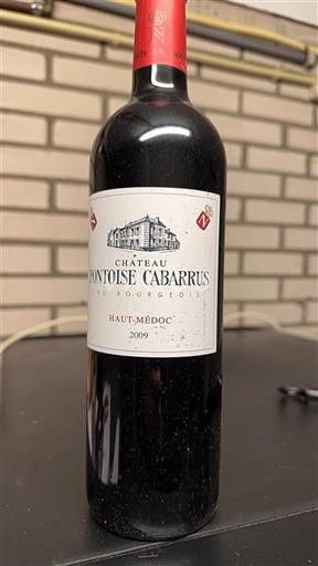 Bordeaux Haut-Médoc Château PONTOISE CABARRUS 2009