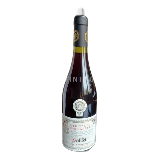 Rhônen laakso Côtes-du-rhône-villages SABLET 2019